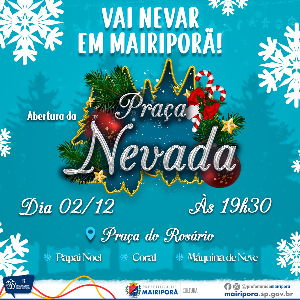 Praça Nevada em Mairiporã