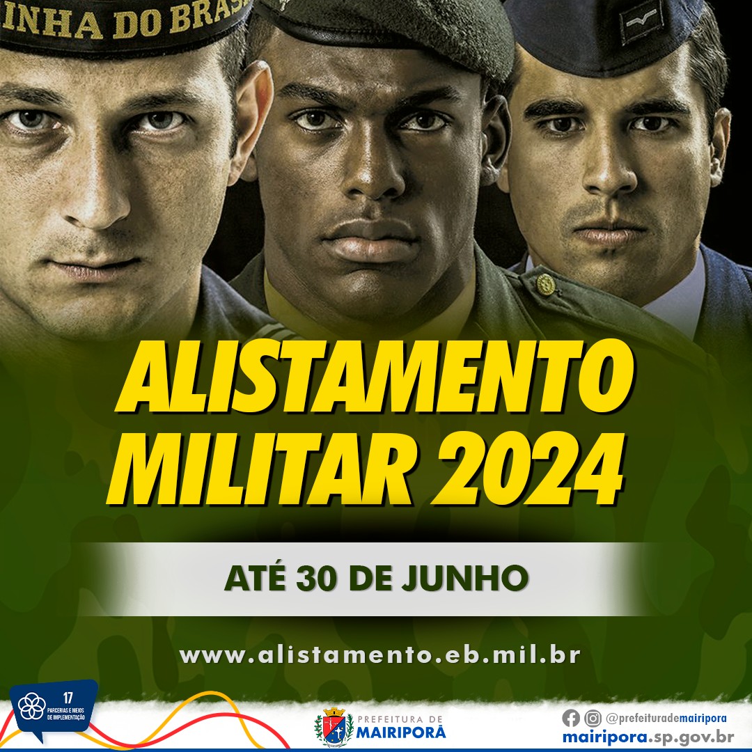 Junta de Serviço Militar realiza alistamento para jovens que completam 18 anos em 2024
