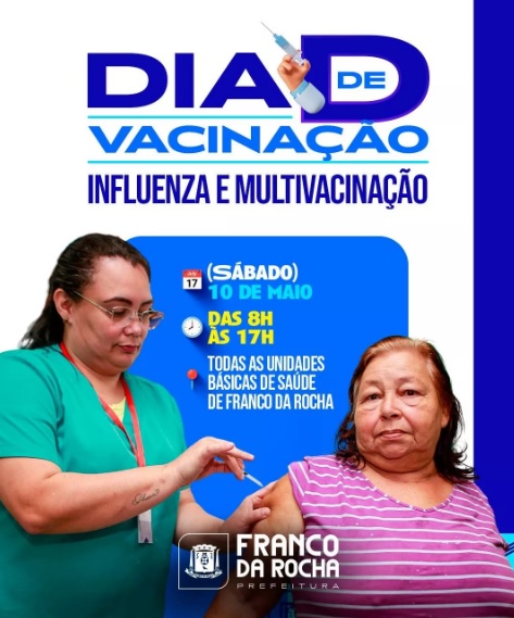 Dia D de vacinação contra a gripe acontece neste sábado, 10 de maio