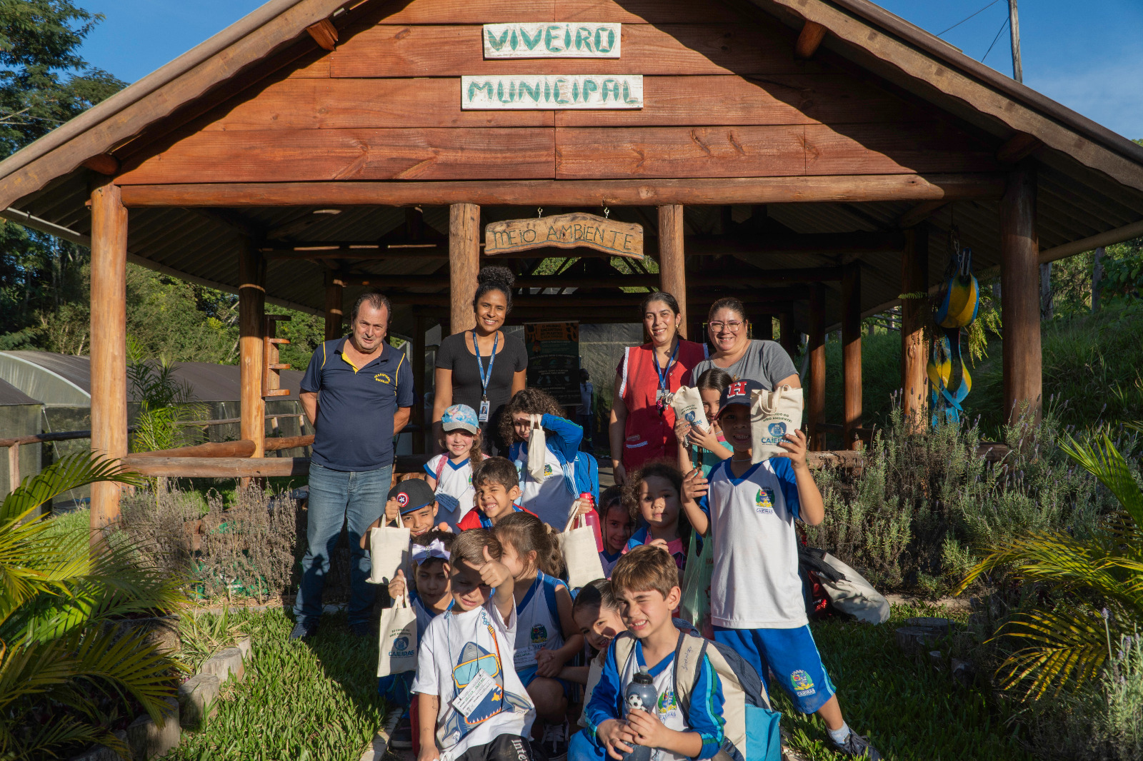 Crianças de Caieiras participam de atividades educativas na Semana do Meio Ambiente