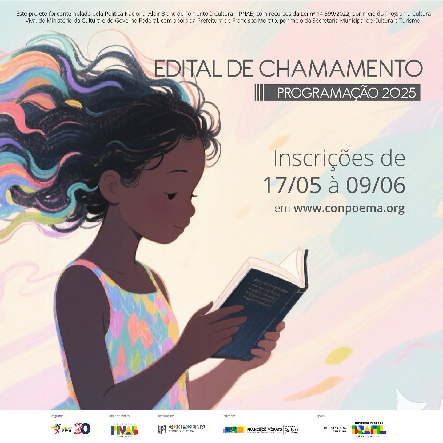 Ponto de Cultura CONPOEMA recebe inscrições de propostas artísticas