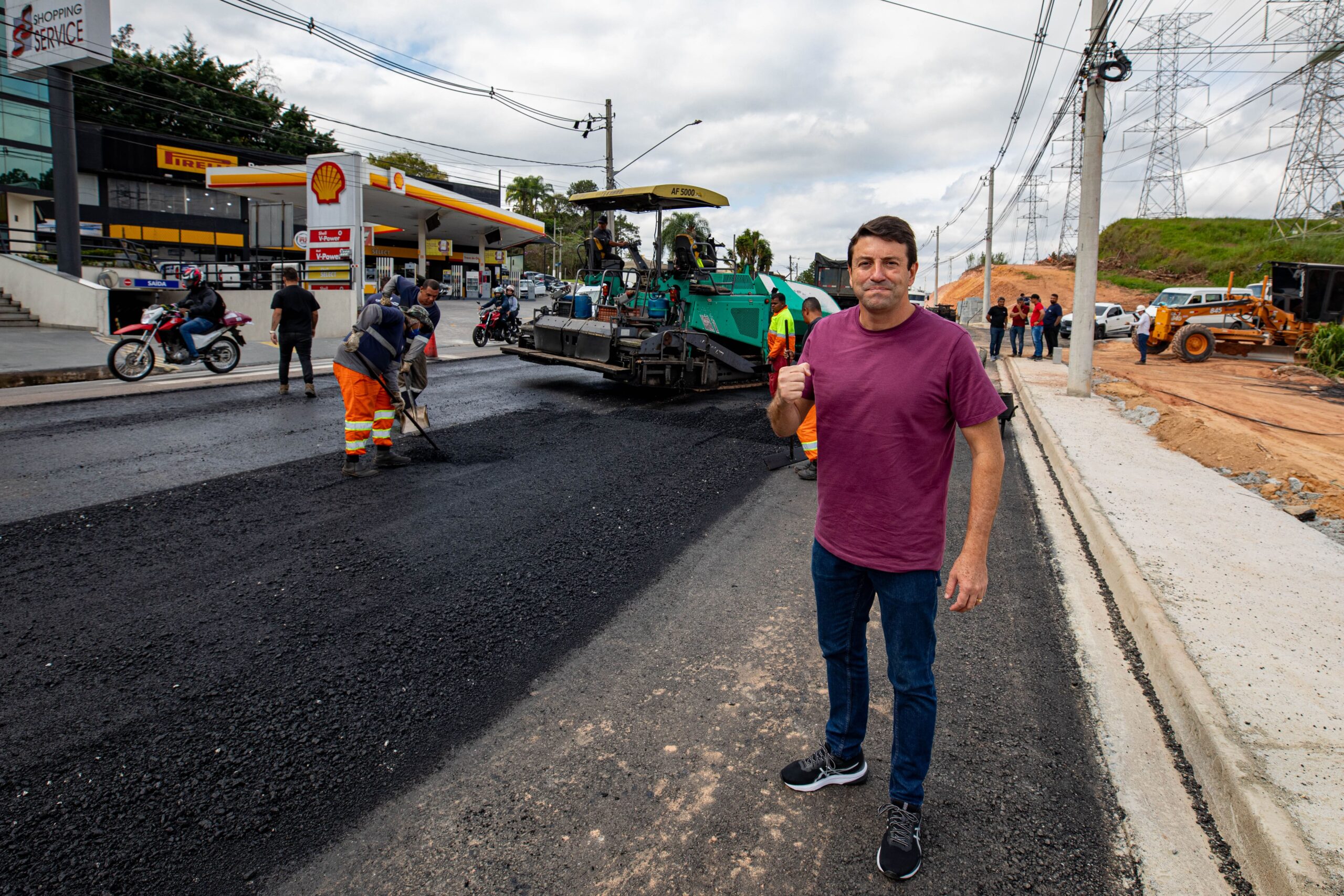 Prefeitura de Santana de Parnaíba libera obra de alargamento da Avenida Yojiro Takaoka e melhora mobilidade urbana em Alphaville