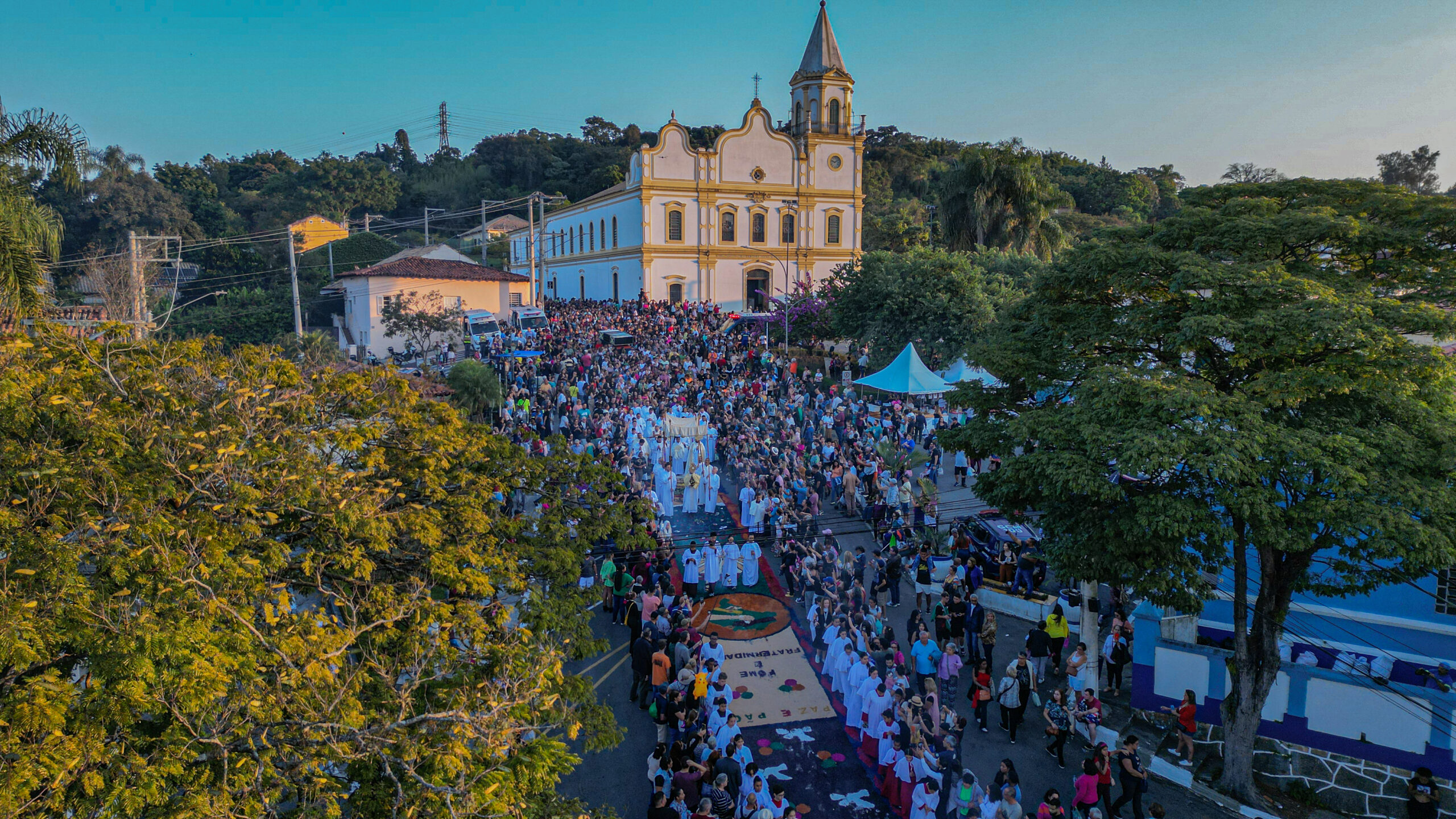 65ª Celebração de Corpus Christi acontece quinta, 19 de junho, e a expectativa deste ano é receber mais de 30 mil visitantes