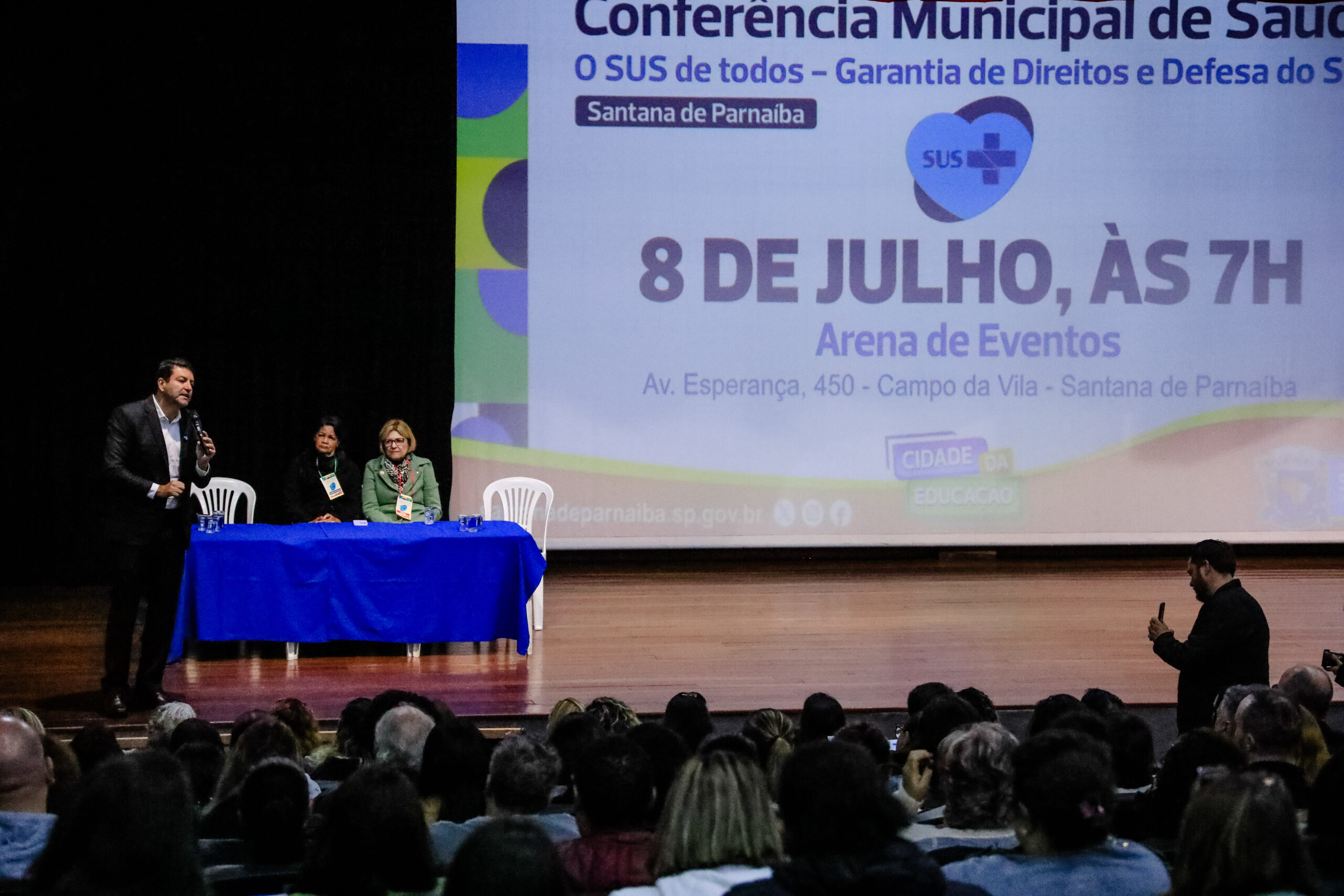 Santana de Parnaíba realiza a 10ª Conferência Municipal de Saúde 
