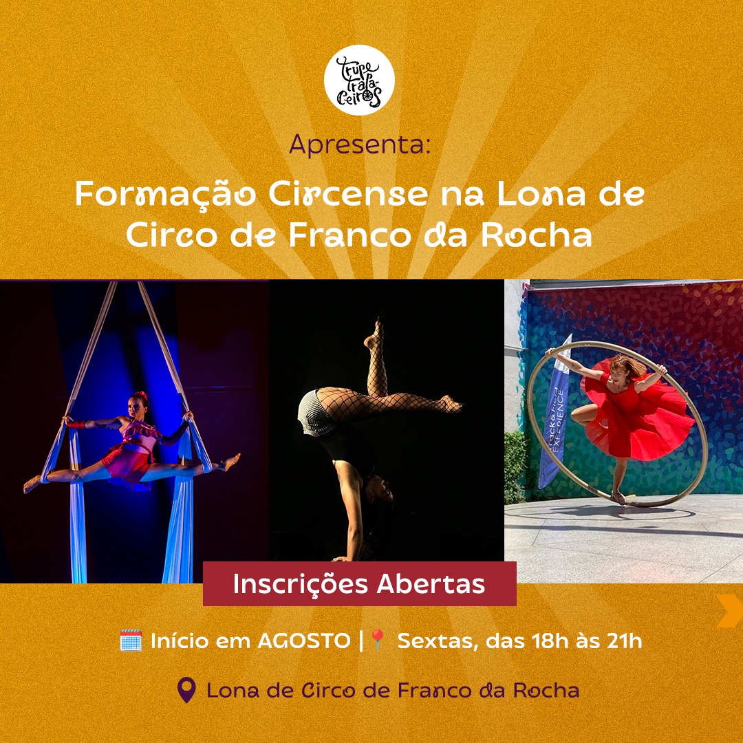 Vem aí o Projeto Iniciação Circense na Periferia!