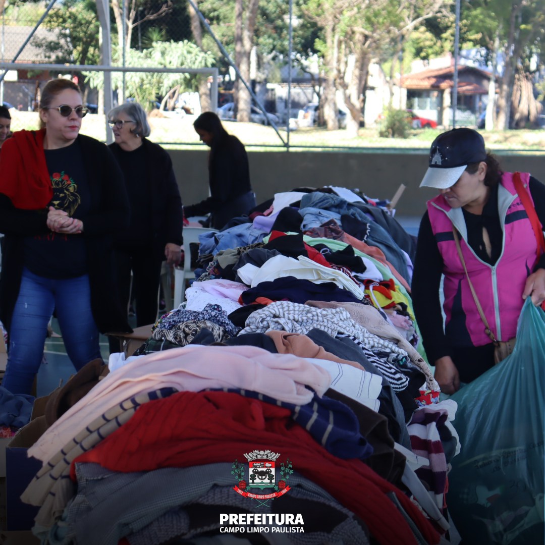 Fundo Social realiza mais uma edição do Bazar Solidário em Botujuru