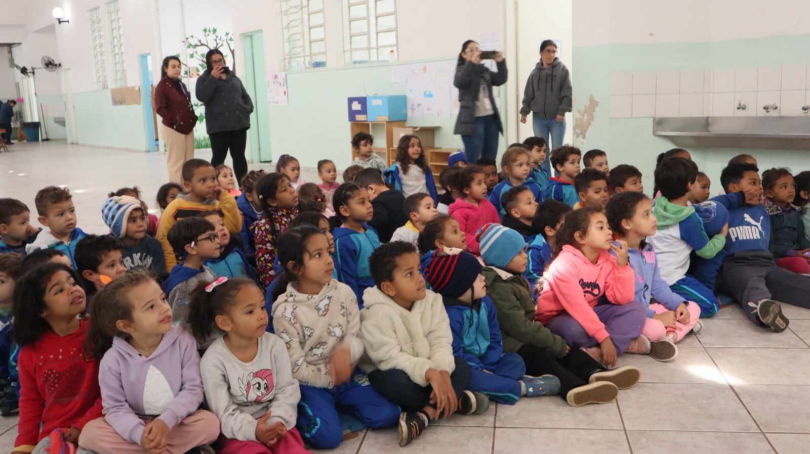 Programa Saúde na Escola leva ações de prevenção e cuidado à EMEMI Roberto Schiavo