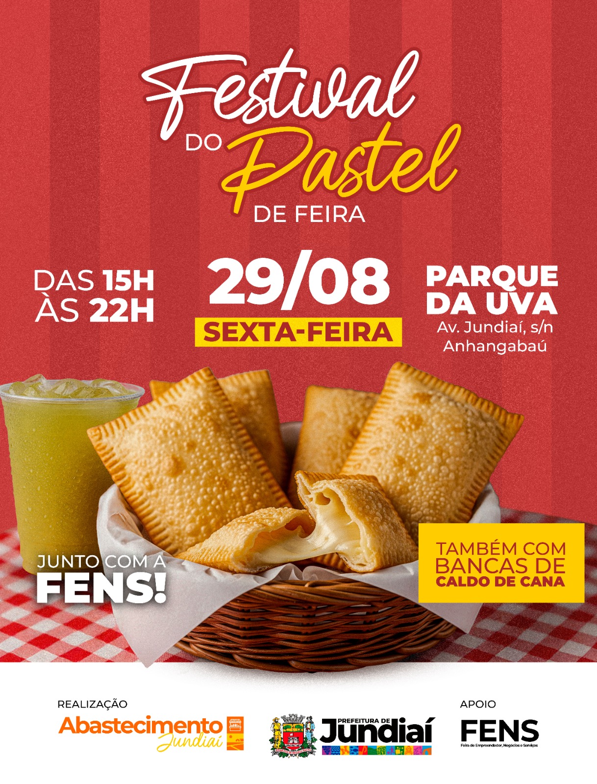 Jundiaí promove Festival do Pastel de Feira