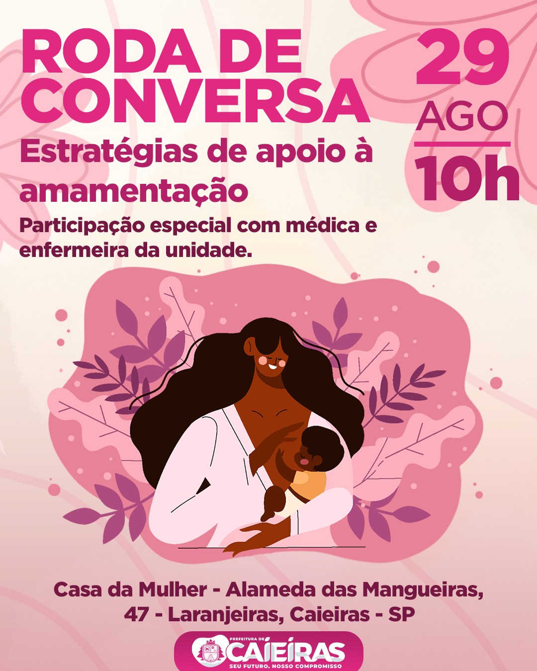 Roda de Conversa: Estratégias de apoio à amamentação
