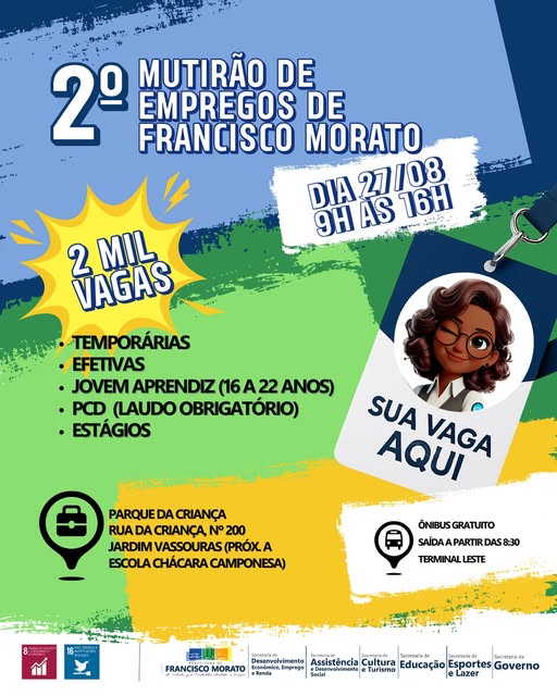 Francisco Morato promove 2º Mutirão de Empregos