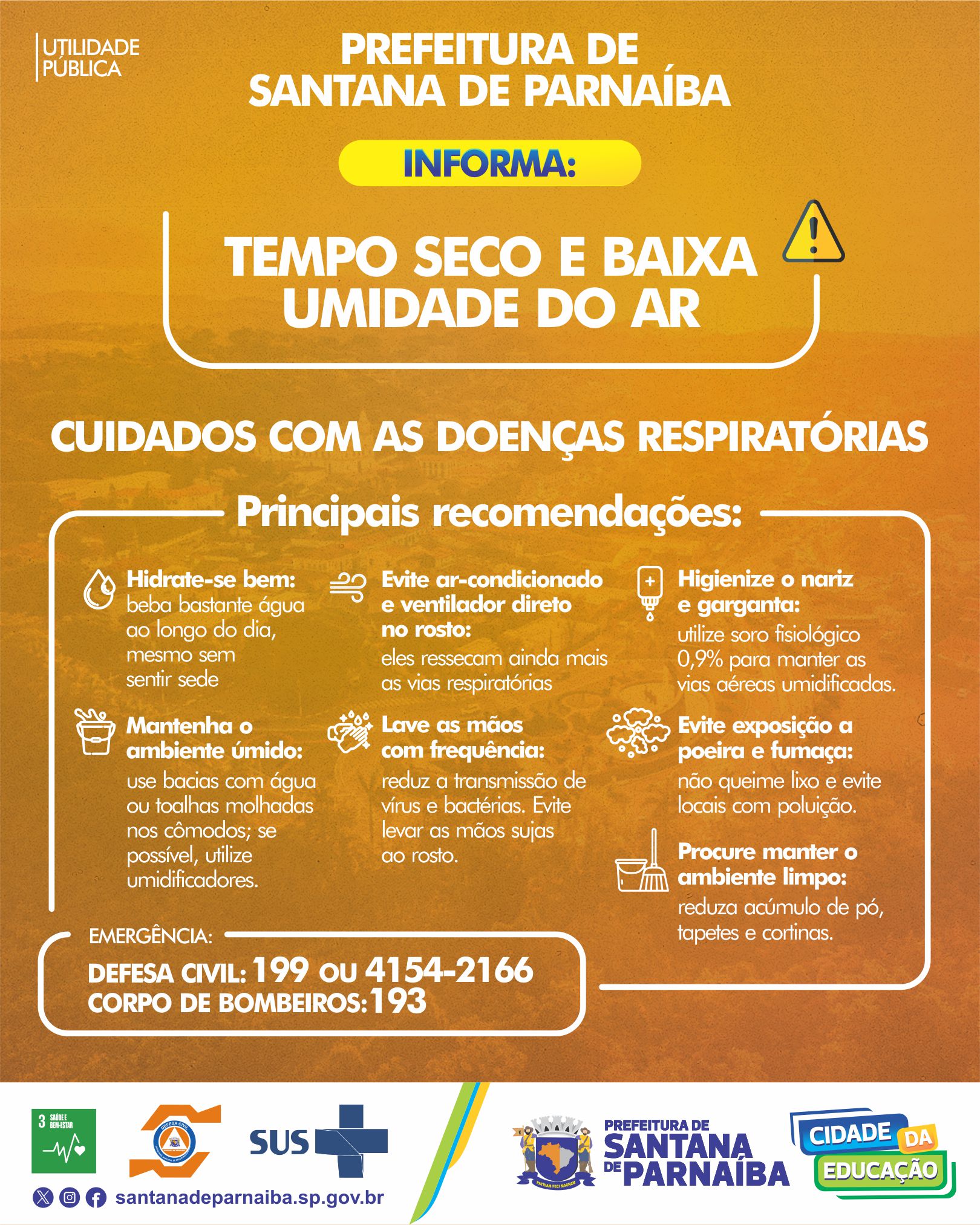 Atenção, munícipes!