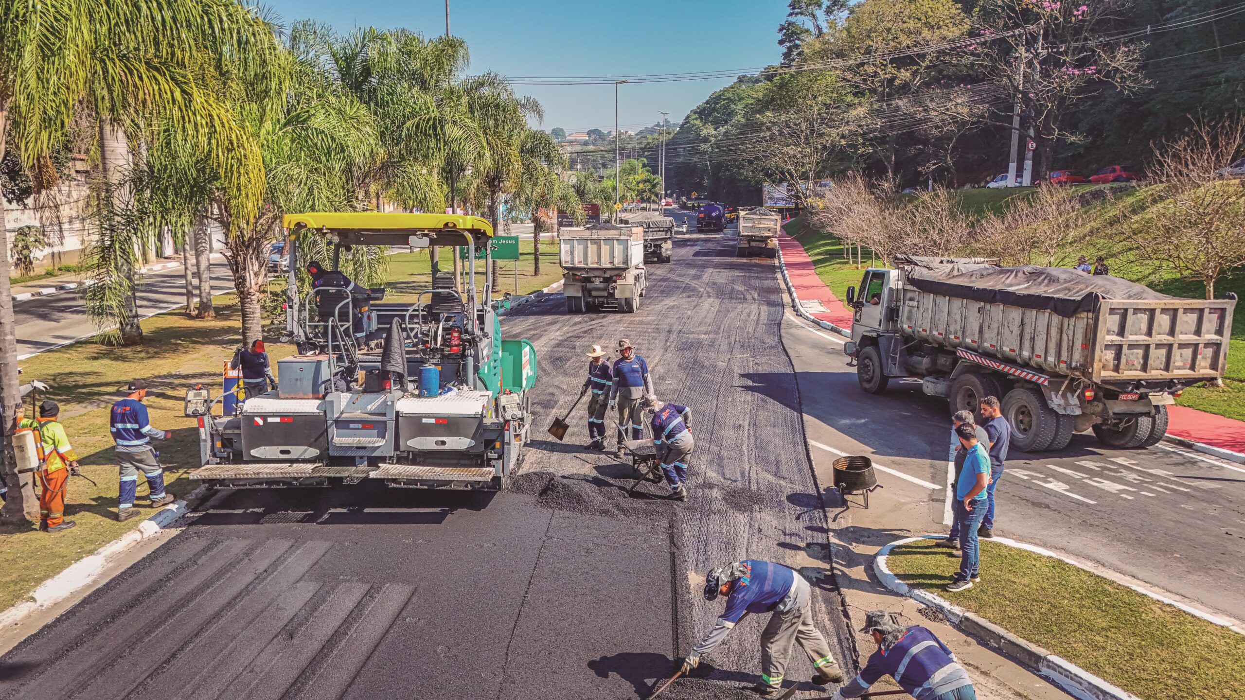 Projeto de mobilidade municipal de Santana de Parnaíba prevê pavimentação de 100 km por ano