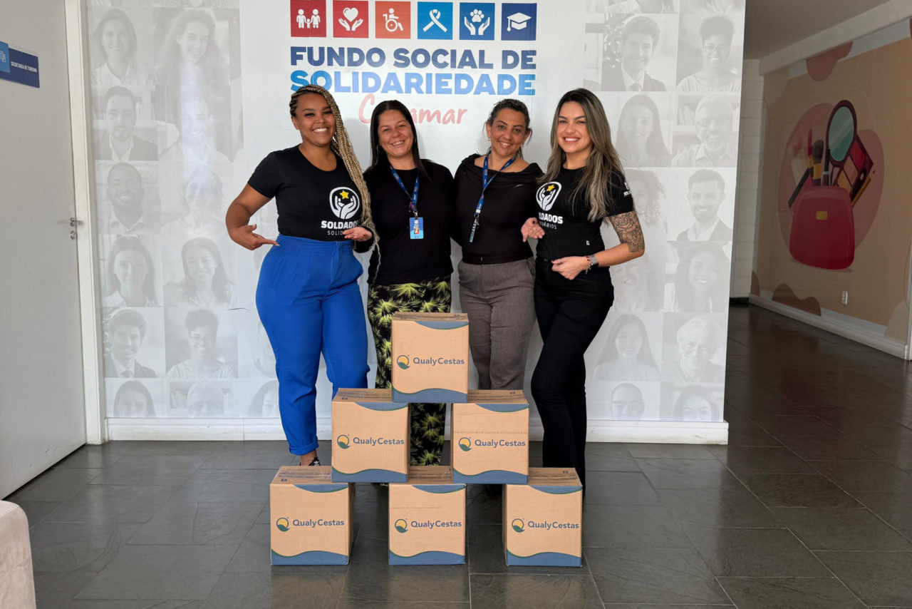 Soldiers Suplementos doa 60 cestas básicas ao Fundo Social de Cajamar