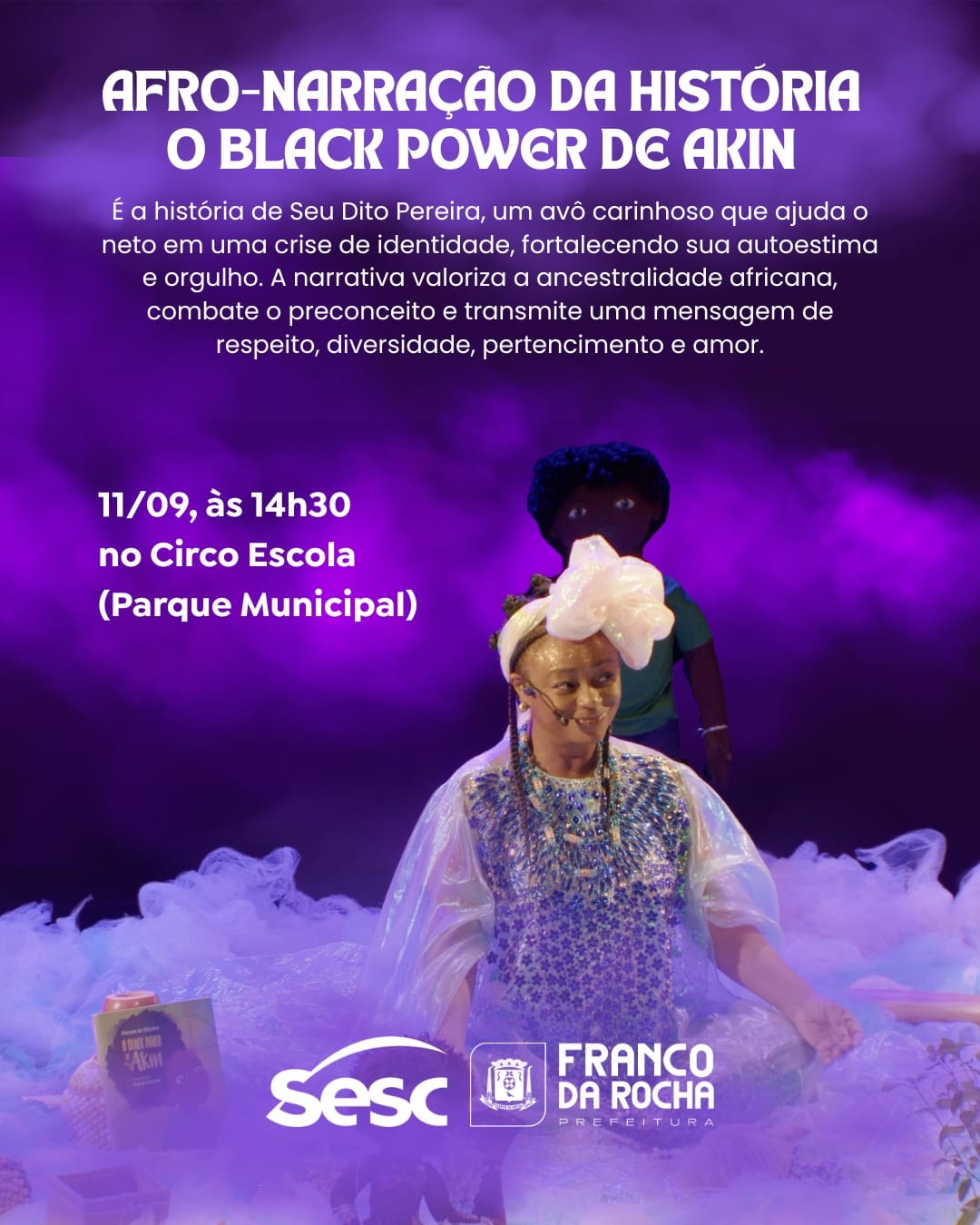 Afro-narração da História “O Black Power de Akin”