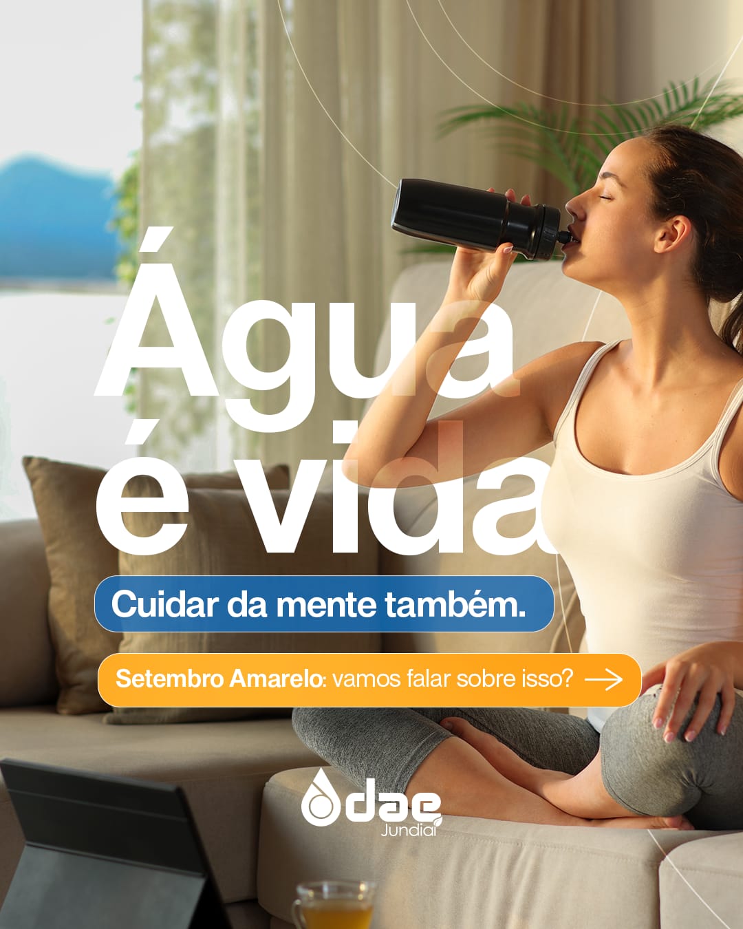 Setembro Amarelo é um convite ao cuidado.