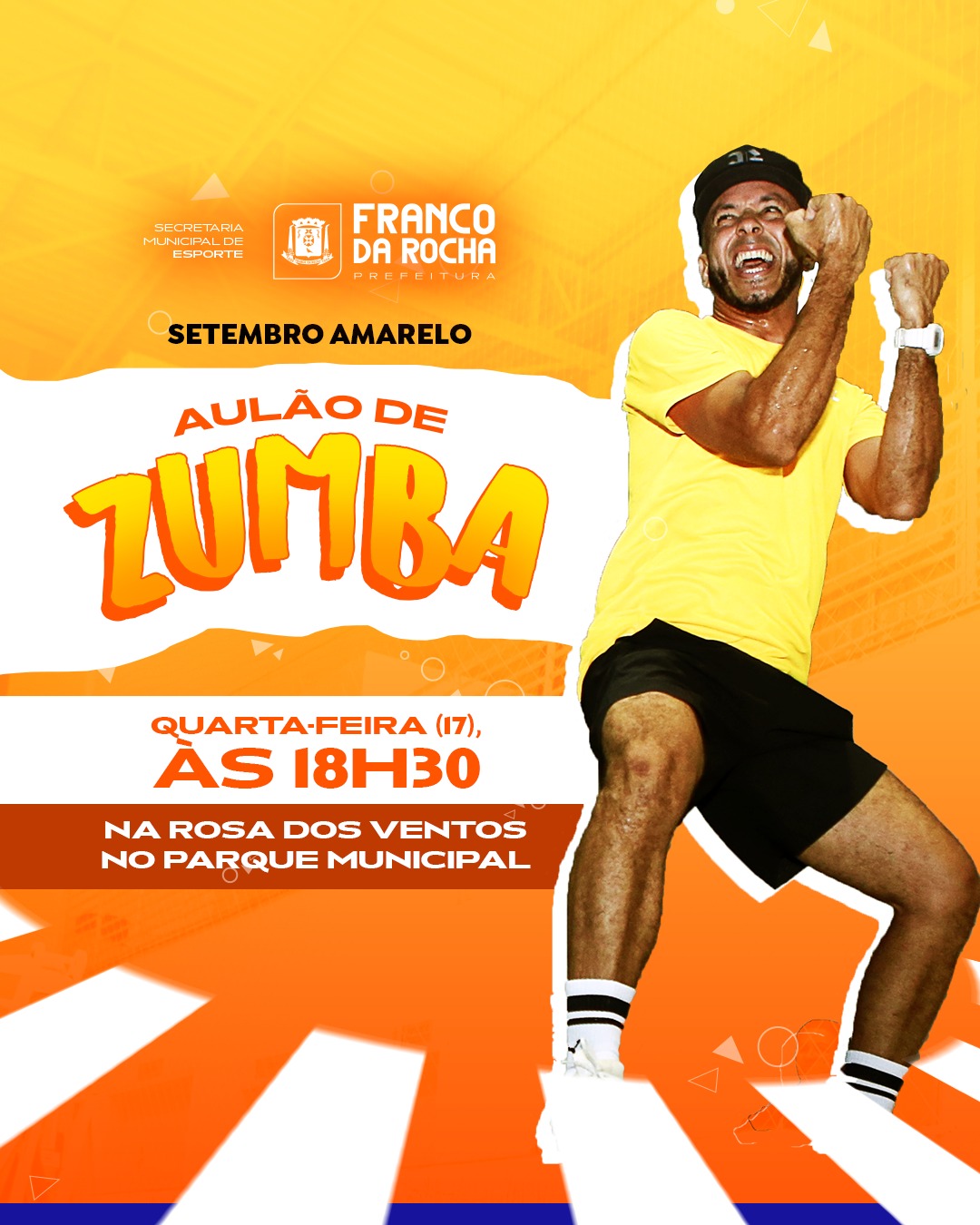 Setembro Amarelo: Franco da Rocha promove Aulão de Zumba