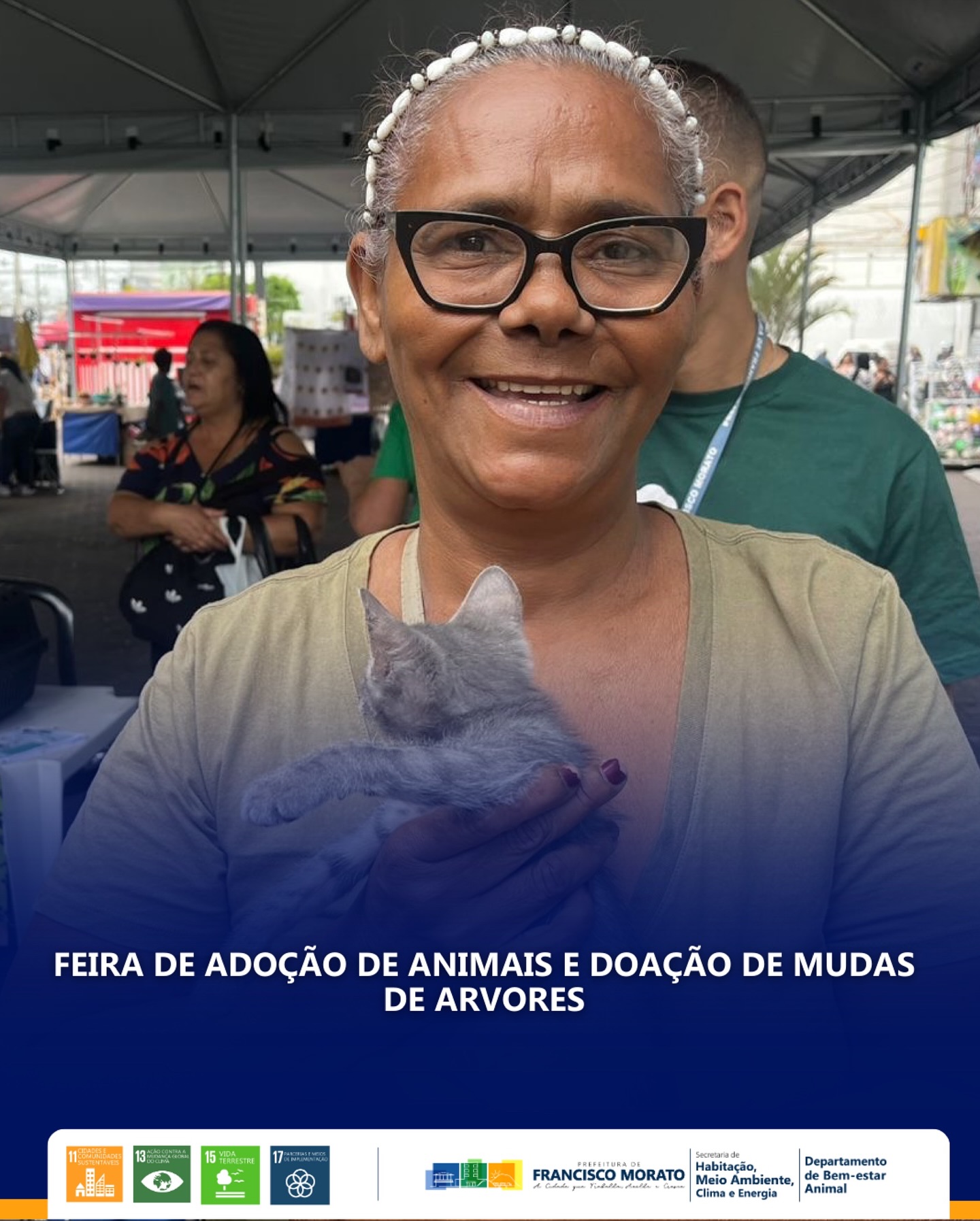 Francisco Morato realiza Feira de adoção de animais e doação de árvores