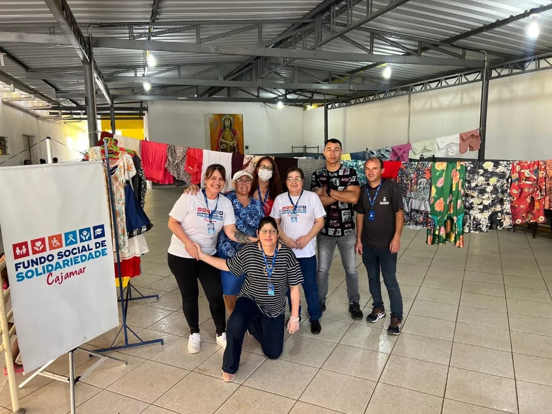 FUNDO SOCIAL REALIZA VARAL SOLIDÁRIO EM CAJAMAR CENTRO