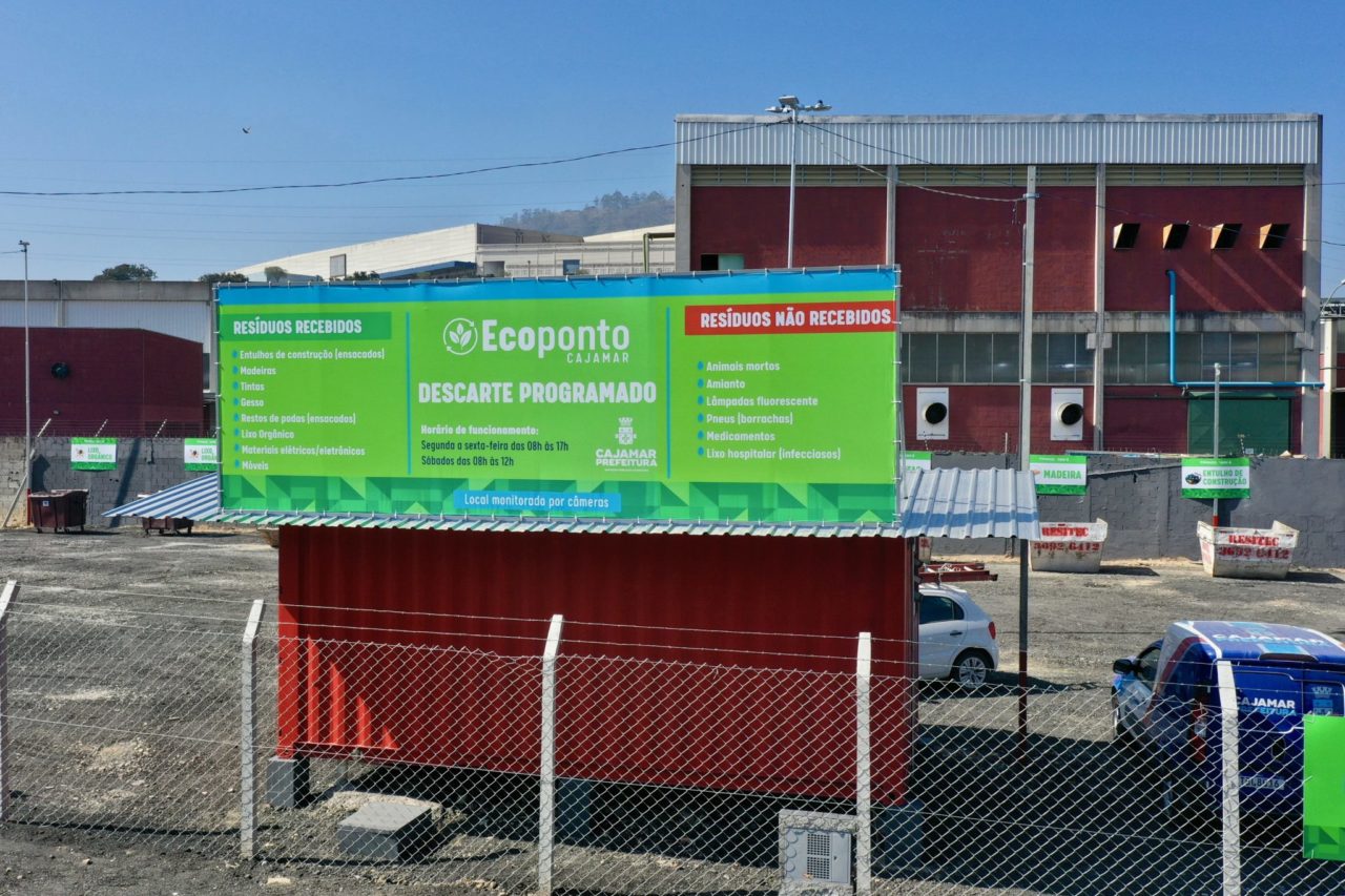 Prefeitura de Cajamar inaugura primeiro Ecoponto do município