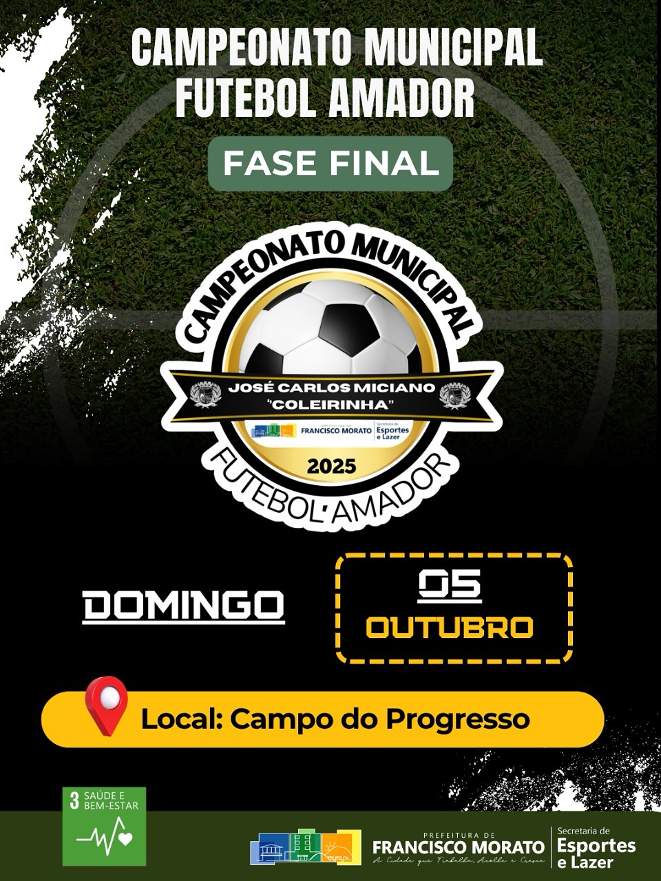 Domingo é dia de decisão no futebol amador em Francisco Morato