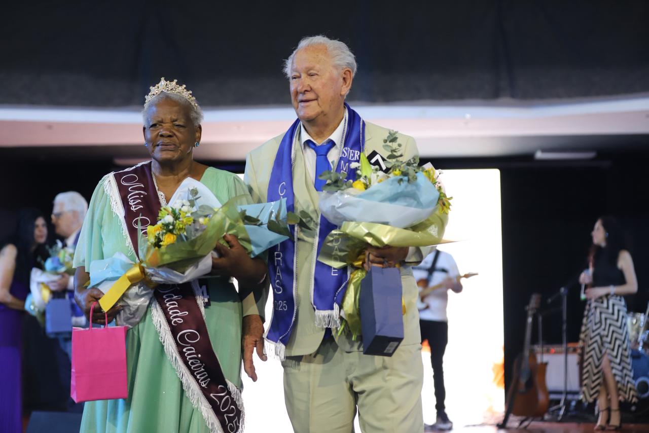 Miss e Mister Melhor Idade 2025 celebra a alegria de viver