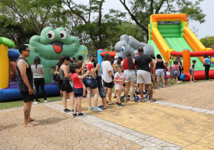 Parques administrados pela DAE recebem mais de 58 mil pessoas no Dia das Crianças