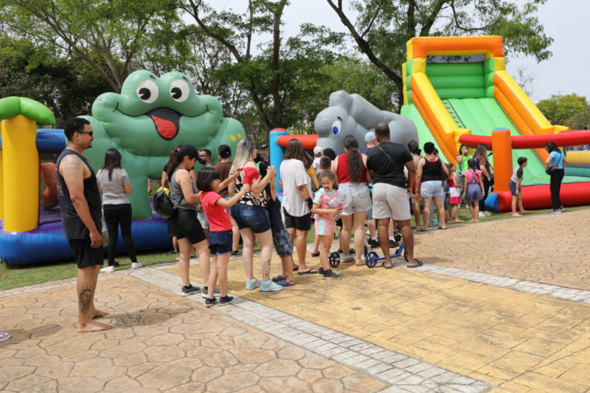 Parques administrados pela DAE recebem mais de 58 mil pessoas no Dia das Crianças