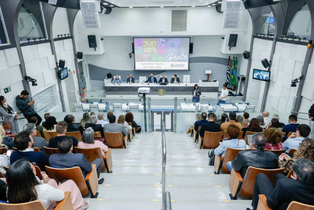 Prefeitura de Jundiaí apresenta planejamento para os próximos quatro anos em audiência Pública do PPA 2026–2029