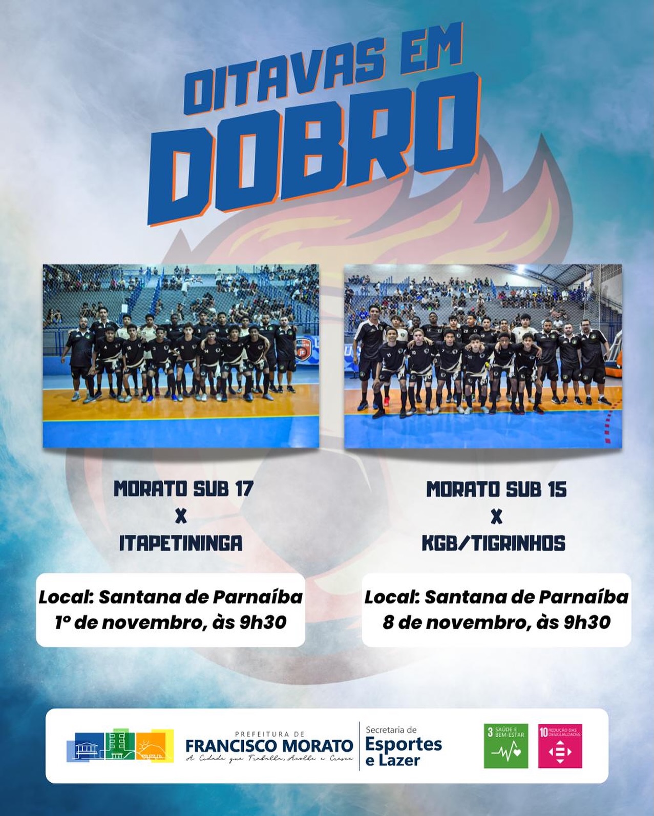 O futsal de Morato está em alta