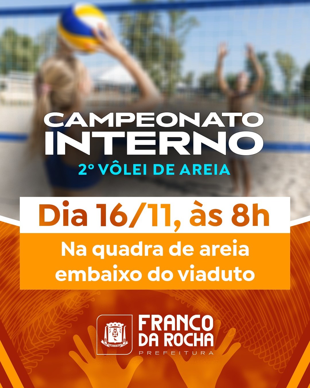 2º CAMPEONATO DE VÔLEI DE AREIA