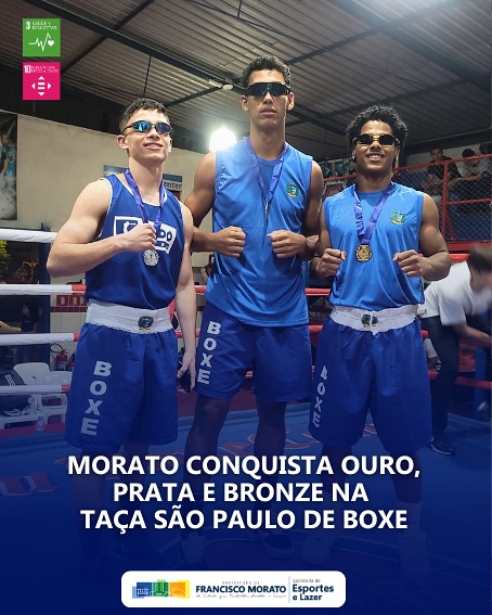 Francisco Morato brilha na Taça São Paulo com 3 atletas no pódio