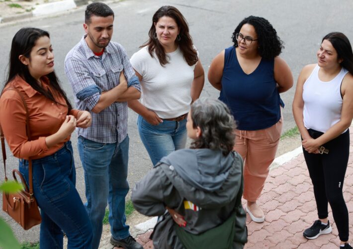 Franco da Rocha realiza visita técnica na Praça do Pinhal