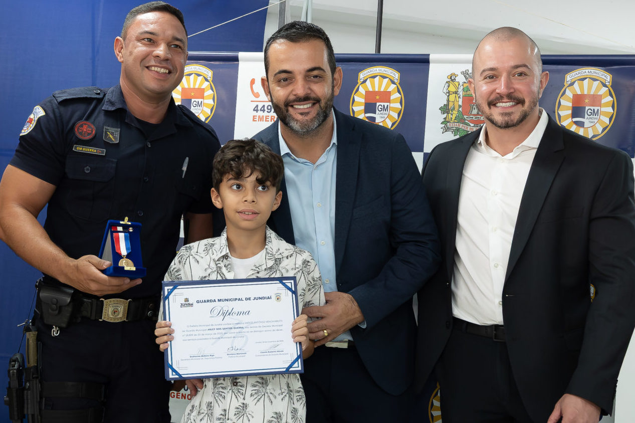 Guarda Municipal de Jundiaí celebra seus 76 anos homenageando ex-comandantes e GMs aposentados e da ativa