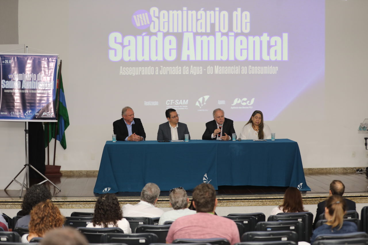 DAE Jundiaí sedia VIII Seminário de Saúde Ambiental dos Comitês PCJ