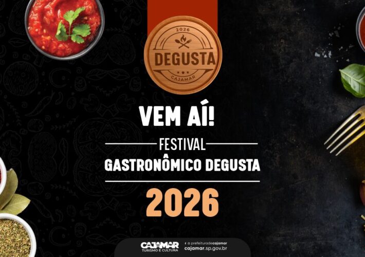 Vem aí o Festival Gastronômico Degusta Cajamar 2026!