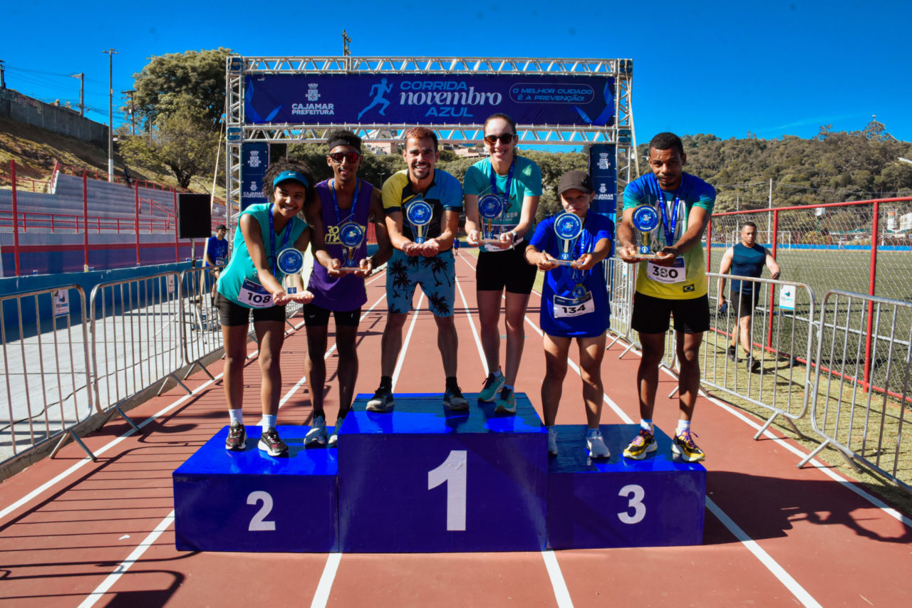 Corrida Novembro Azul mobiliza atletas e reforça conscientização em Cajamar