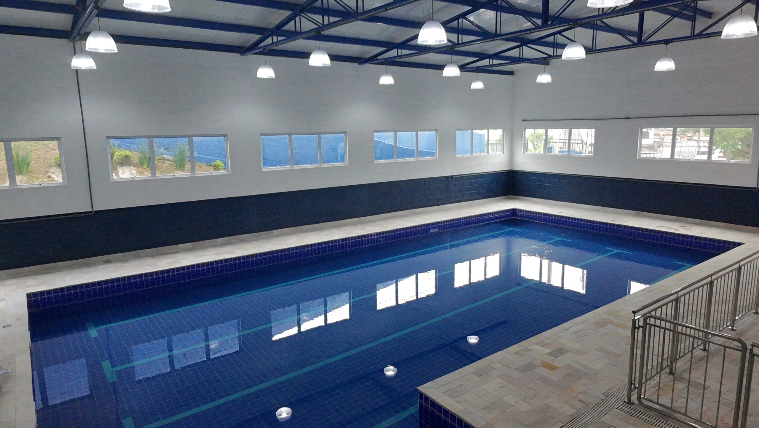 Piscina coberta e aquecida da Vila Rosina será inaugurada neste sábado, 13