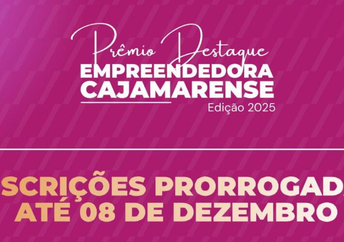 Prêmio Destaque Mulher Empreendedora: Inscrições são prorrogadas até 8 de dezembro