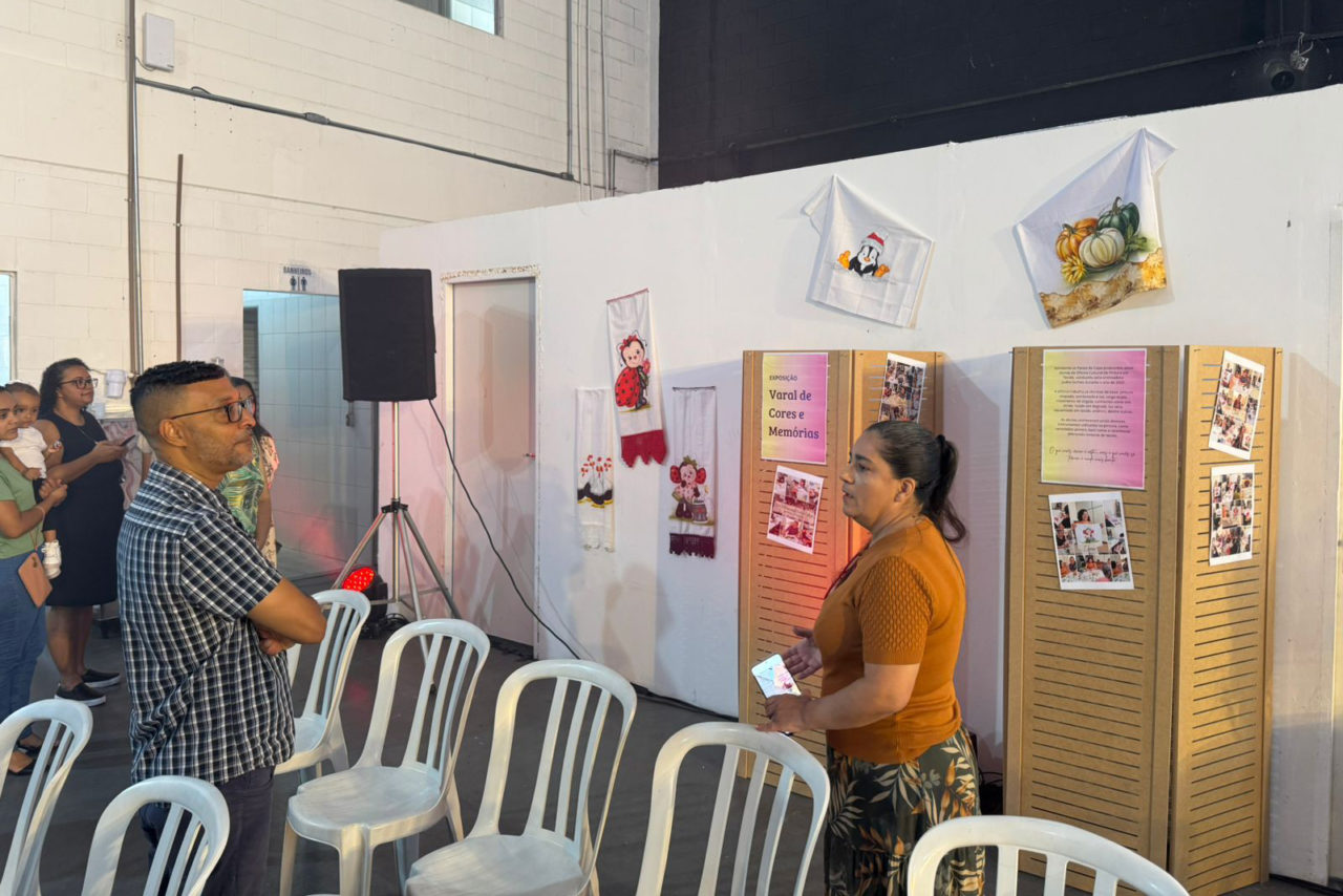 Varal de Cores e Memórias celebra talento das alunas das Oficinas Culturais de Cajamar