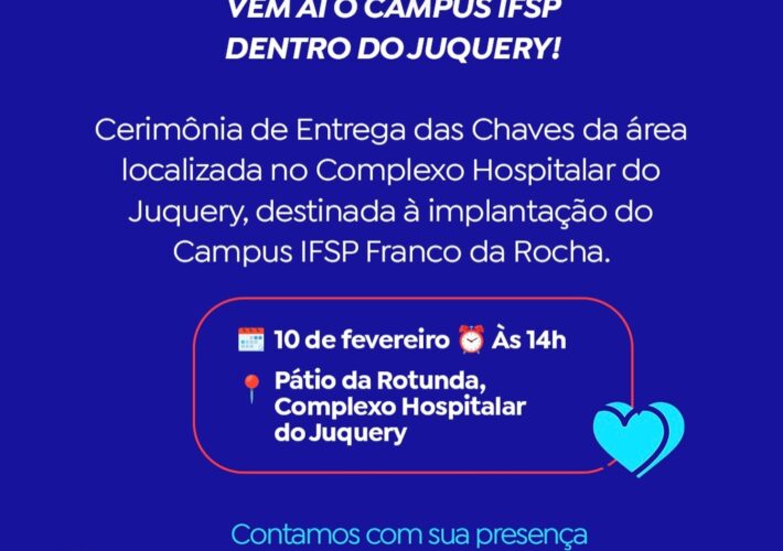 Vem aí: Campus IFSP dentro do Juquery!