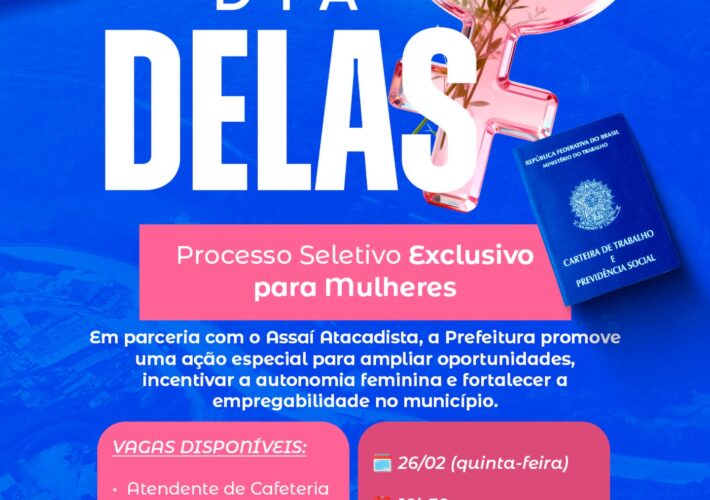 Franco da Rocha promove Processo Seletivo exclusivo para mulheres
