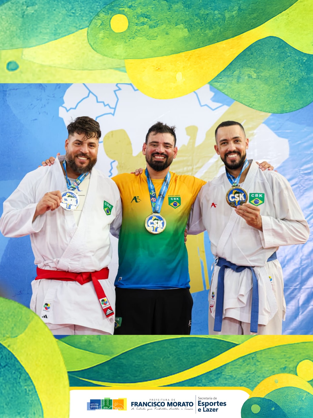 Atleta moratense no cenário internacional do karatê