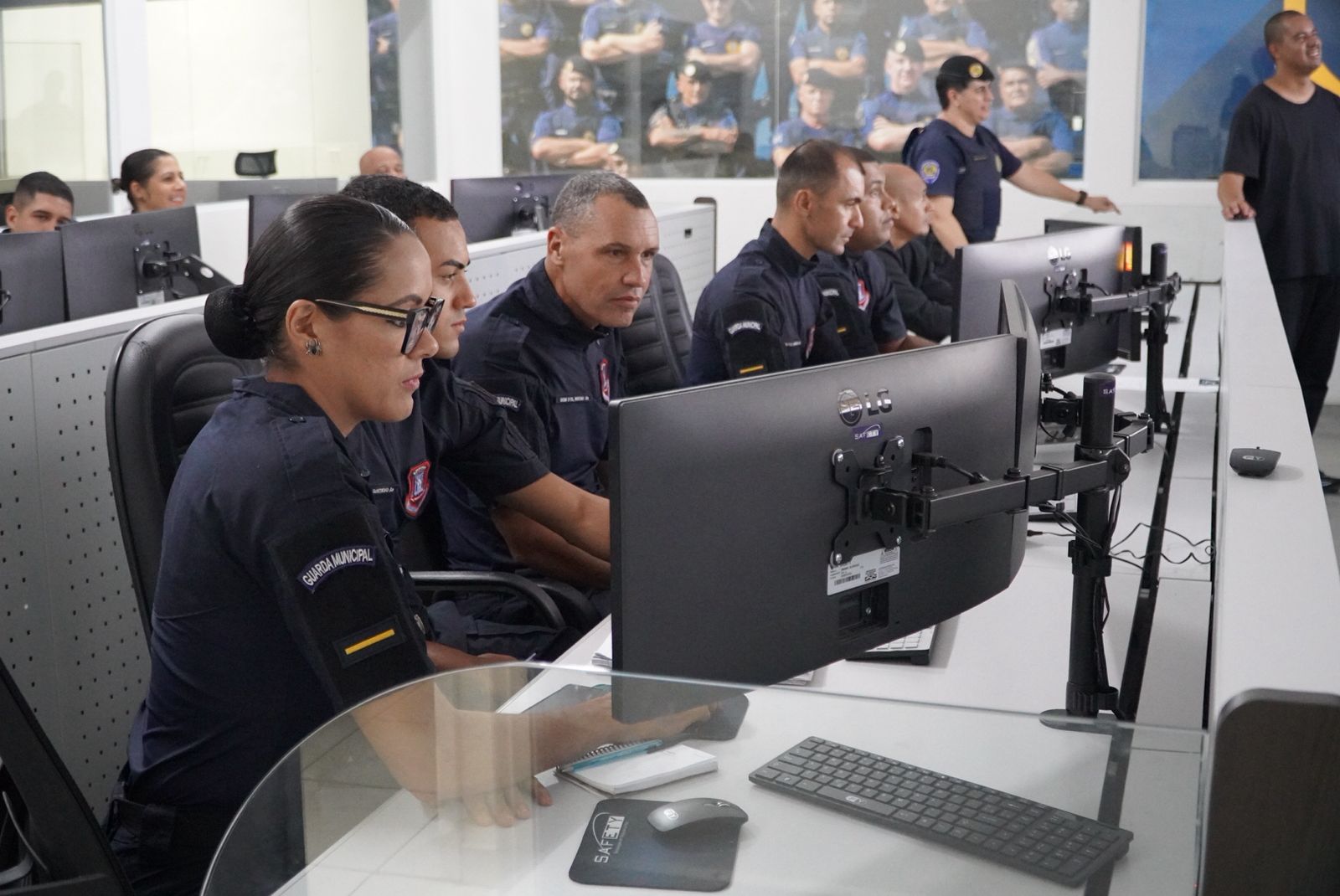 Treinamento no COI de Caieiras visa fortalecer a segurança pública na região