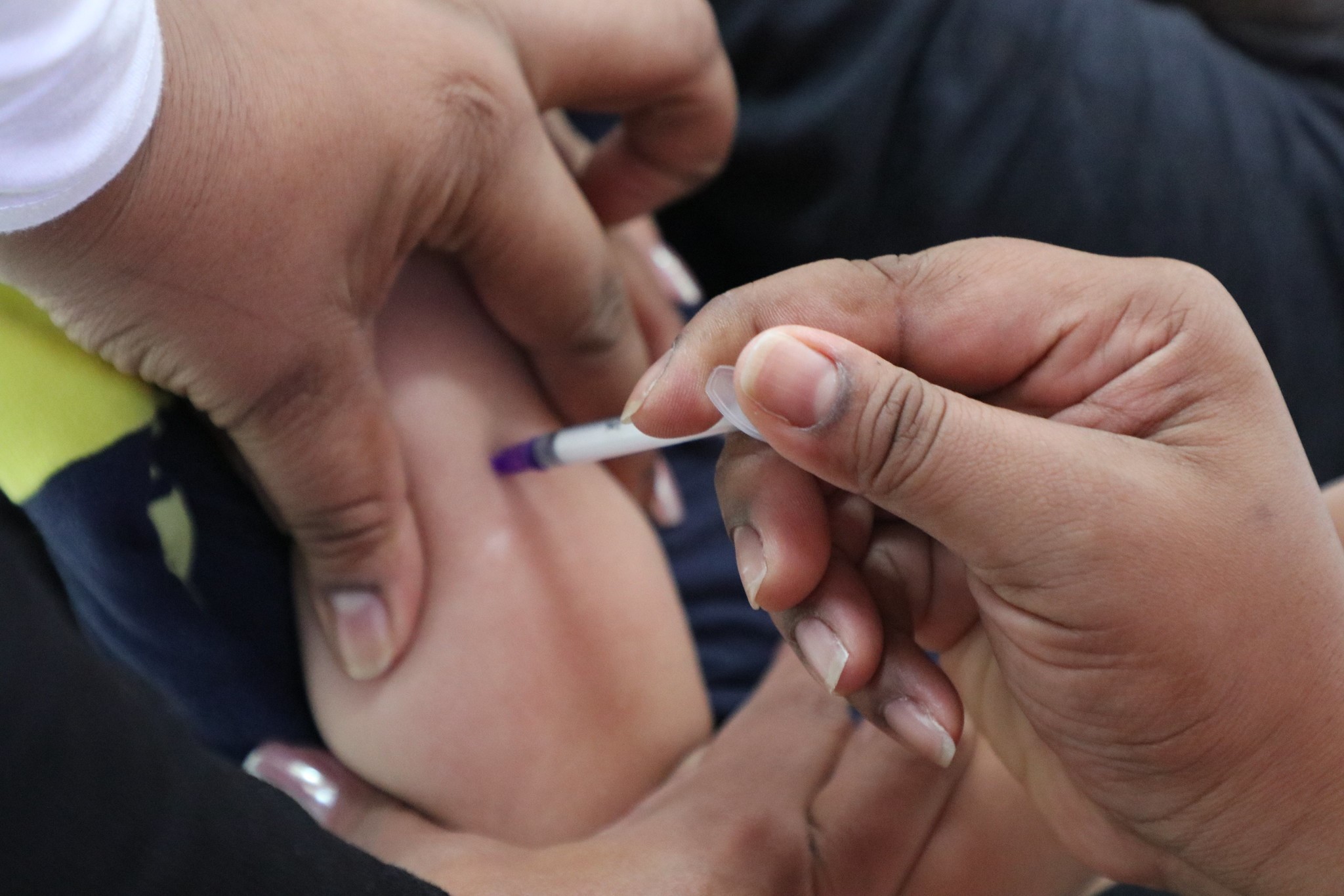 Franco da Rocha imuniza mais de mil pessoas no Dia D de Vacinação contra o Sarampo