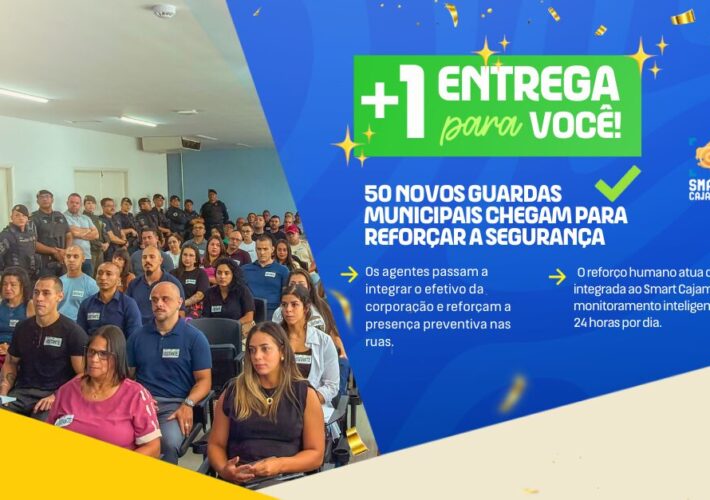 50 novos Guardas Municipais chegam para reforçar a segurança de Cajamar