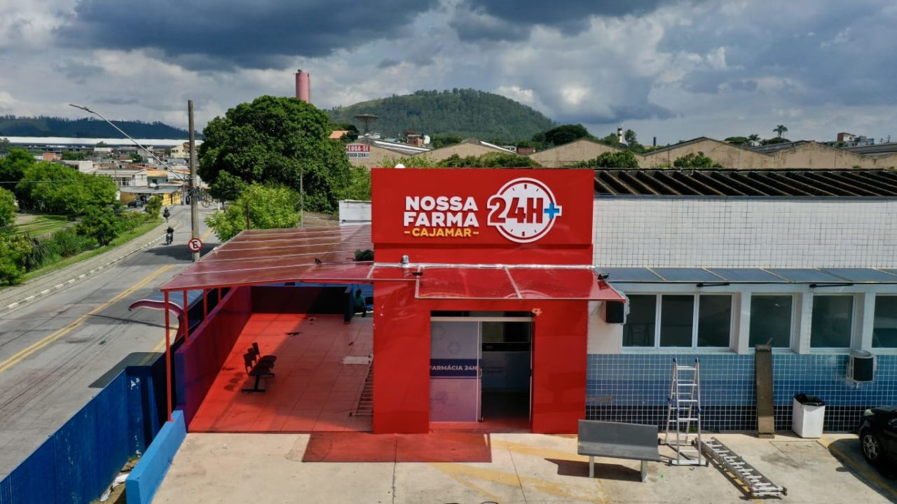 Prefeitura inaugura Nossa Farma Cajamar 24H em Jordanésia