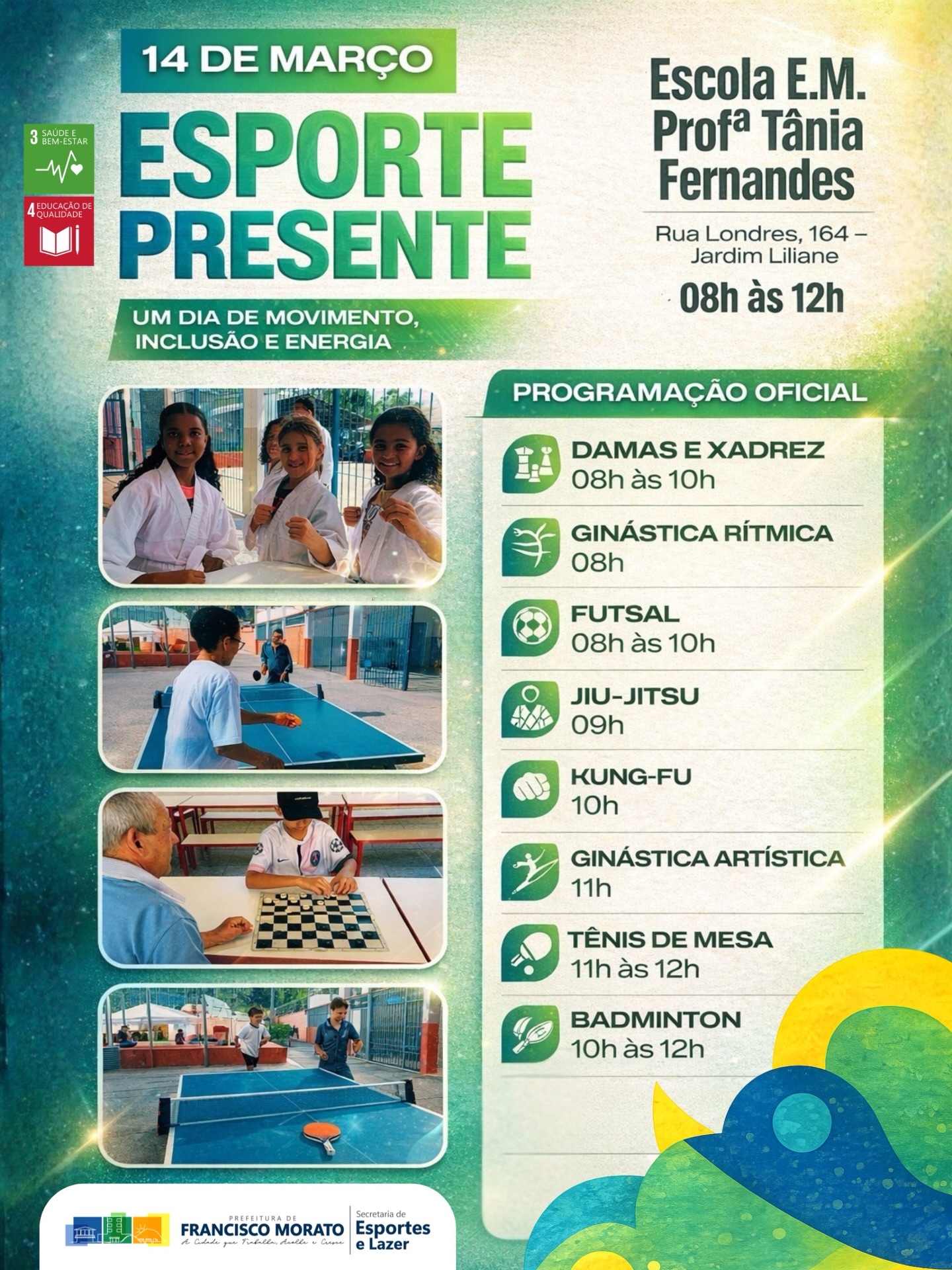 Esporte presente em Francisco Morato