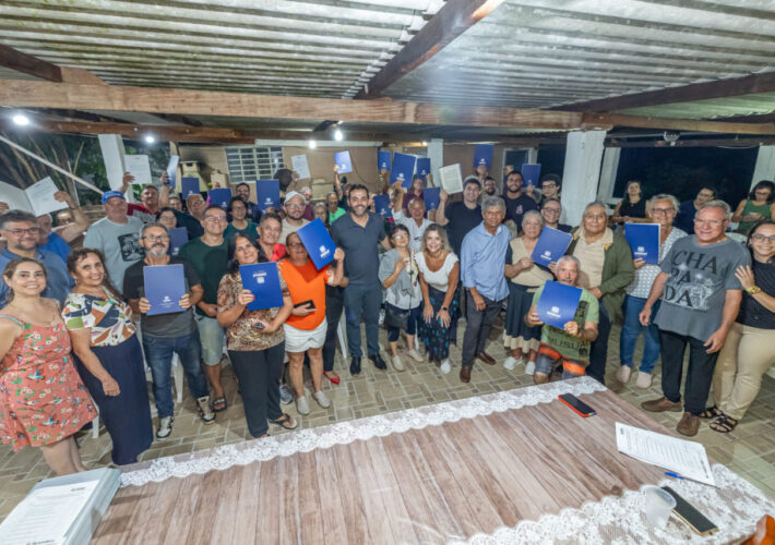 Regularização fundiária avança e garante matrículas a moradores do Vale Verde