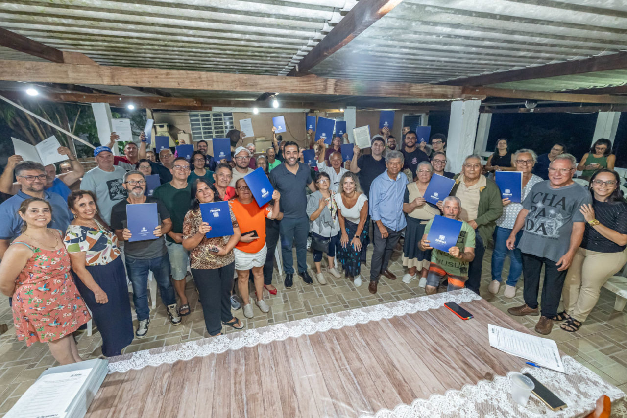 Regularização fundiária avança e garante matrículas a moradores do Vale Verde